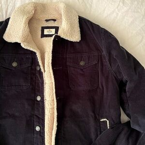 Marine Layer Boise Cord Trucker - L